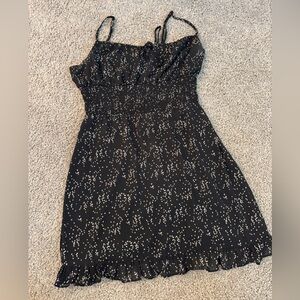 Le Lis Black and White Mini Dress